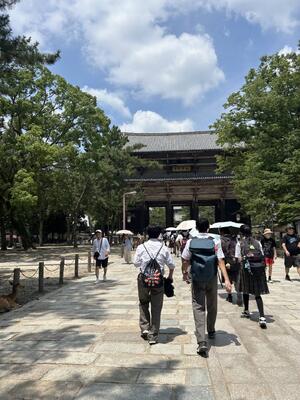 奈良に到着！