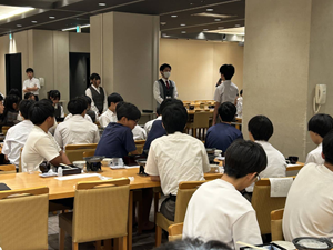ホテルの方へお礼