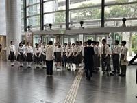 緊張の本番前